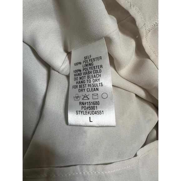 Storia Floral Fairy V Neck Tiered Ruffle Maxi Dress Size L Romantic Cottagecore - Picture 9 of 9